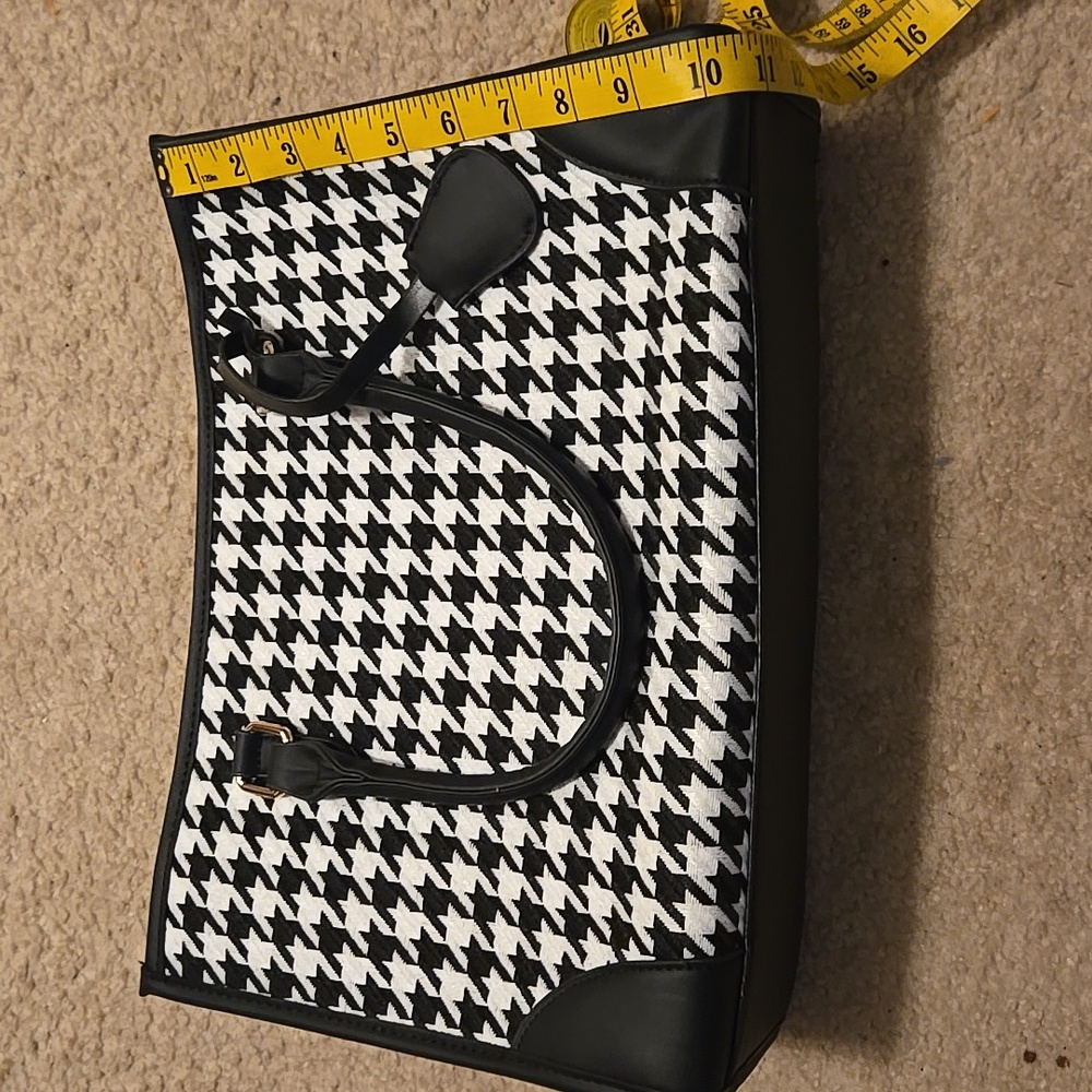 Houndstooth Handbag - image 6